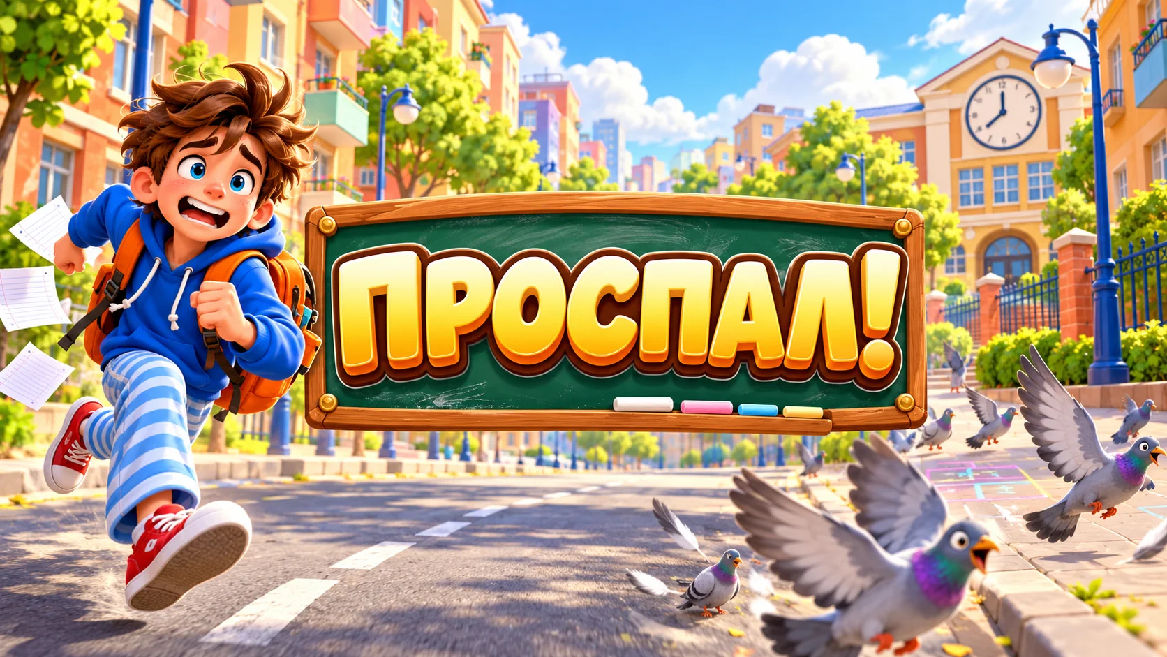 Проспал!